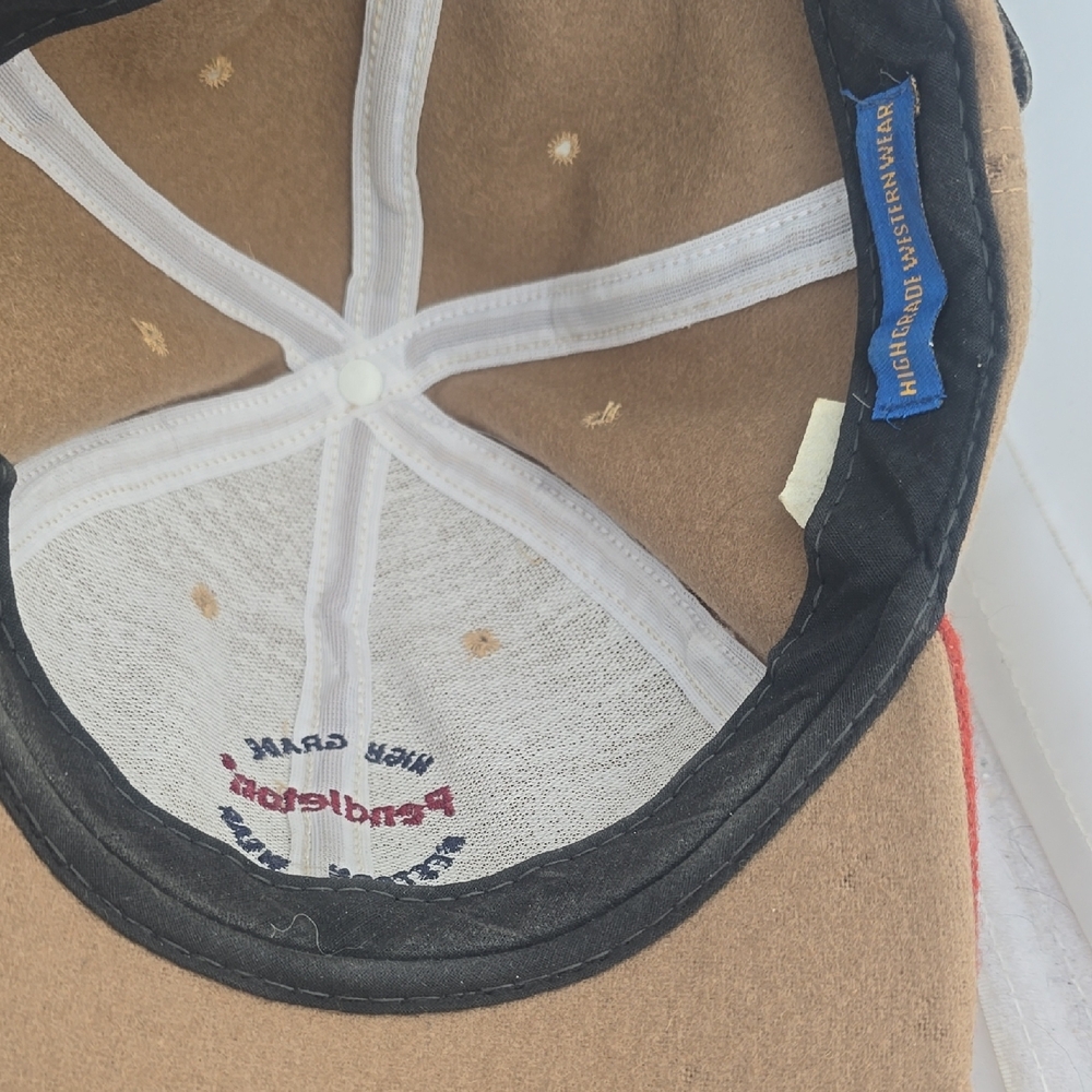 Pendleton Tan Cap With Vibrant Brim - image 5